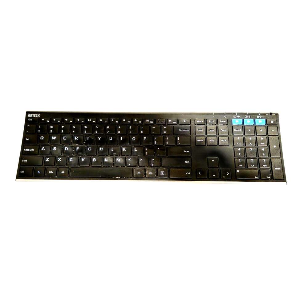 Arteck HB192 3-Device Bluetooth Wireless Keyboard - PARTS ONLY